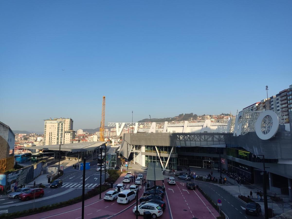 Pleno Centro, Terraza, Principe, 5 Min Casco Vello Y Estacion Ave Apartment Vigo Exterior photo